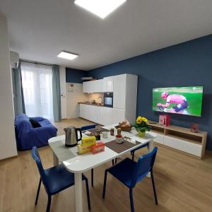 Kuchyň nebo kuchyňský kout v ubytování Casa Torrebianca