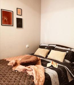 Ένα ή περισσότερα κρεβάτια σε δωμάτιο στο Apartman Jela