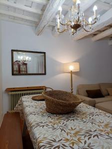 Кровать или кровати в номере Casa Villamiel