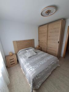 Postel nebo postele na pokoji v ubytování Résidence Maëlla