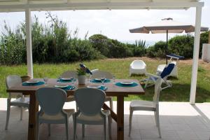 Vonkajšia záhrada v ubytovaní Villa Porto Ulisse