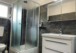 Ένα μπάνιο στο Villa Andjelija +41 φωτογραφίες