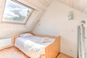 Posteľ alebo postele v izbe v ubytovaní Maison des Goélands - 50m de la plage