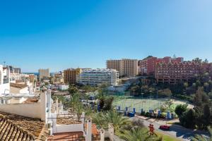Výhľad na mesto Benalmádena alebo výhľad na mesto priamo z apartmánu
