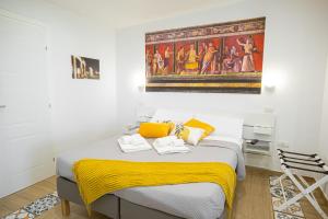 A bed or beds in a room at Bosco Mattavona