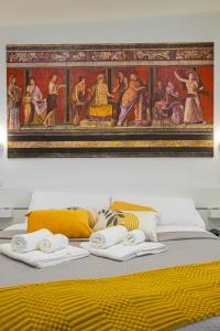 A bed or beds in a room at Bosco Mattavona