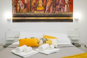 A bed or beds in a room at Bosco Mattavona