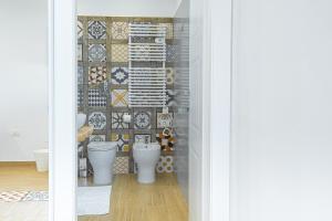 A bathroom at Bosco Mattavona