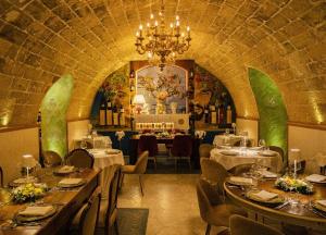 Restaurace v ubytování Le Caserie Locanda di Charme
