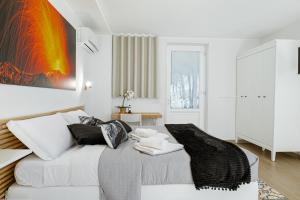A bed or beds in a room at Bosco Mattavona