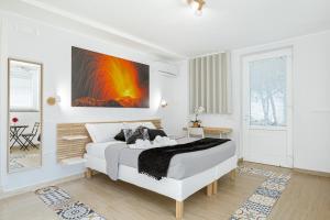 A bed or beds in a room at Bosco Mattavona