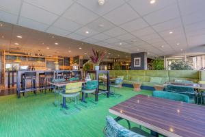 Restaurace v ubytování Amrâth Airport Hotel Rotterdam