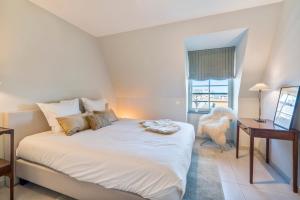 Voodi või voodid majutusasutuse Smeysea - Stylish apartment in Sint-Idesbald toas
