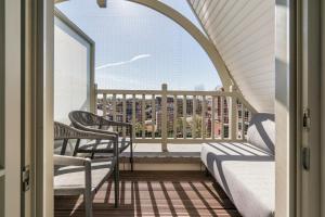 Rõdu või terrass majutusasutuses Smeysea - Stylish apartment in Sint-Idesbald