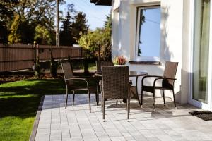 Ein Balkon oder eine Terrasse in der Unterkunft Kalinowy Sen II