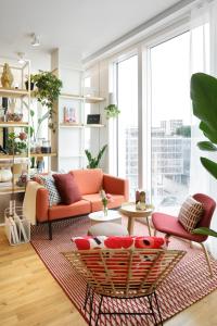 Zoku Paris的休息区