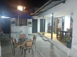 Posezení v ubytování Hostal Villa del Sol