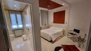 Postel nebo postele na pokoji v ubytování Albergo Ristorante Trieste Boves
