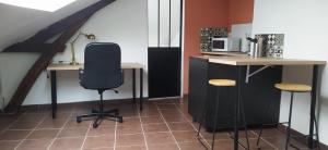 Kuchyňa alebo kuchynka v ubytovaní Appartement cosy proche gare et centre historique