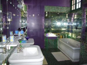 Koupelna v ubytování Le Manoir du coeur volant B&B