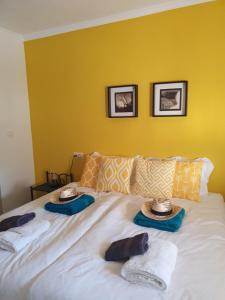 Postel nebo postele na pokoji v ubytování Casa Olivar B&B