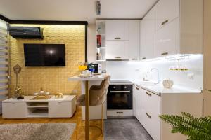 Köök või kööginurk majutusasutuses Apartman Živković