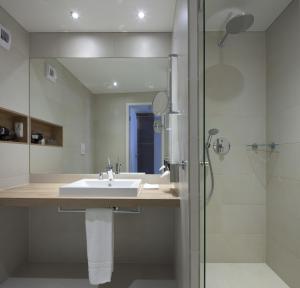 Koupelna v ubytování Fürstenfelder Hotel