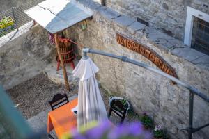 Balkón nebo terasa v ubytování Il Vecchio Torchio