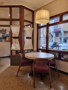 Posezení v ubytování Hostal Sainz