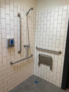 Koupelna v ubytování Albergue turístico de Eugi