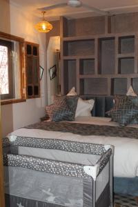 Posezení v ubytování RIAD LUXE LOCATION le GRIZZLY