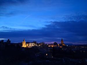 Nespecifikovaný výhled na destinaci Guadix nebo výhled na město při pohledu z hostelu