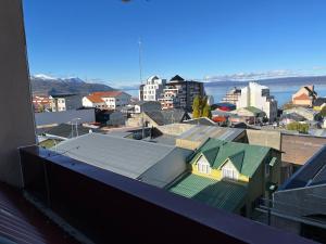 a view of a city from the roof of a building at MLH1departamentos in Ushuaia