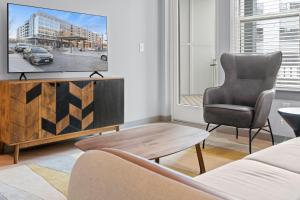 Posezení v ubytování WhyHotel by Placemakr, Columbia
