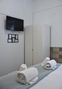 Posteľ alebo postele v izbe v ubytovaní Brily home