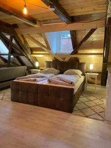 Voodi või voodid majutusasutuse 24-7 Apartment Passau toas