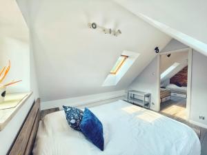 Posteľ alebo postele v izbe v ubytovaní Urban Jungle - luksusowy apartment w Gdyni.