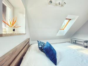 Posteľ alebo postele v izbe v ubytovaní Urban Jungle - luksusowy apartment w Gdyni.
