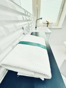 Posteľ alebo postele v izbe v ubytovaní Urban Jungle - luksusowy apartment w Gdyni.