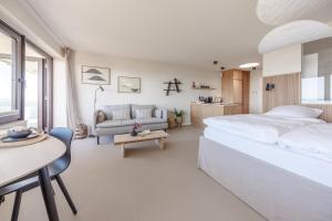 Postel nebo postele na pokoji v ubytování Appartement Ocean Suite