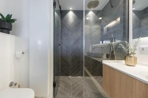 Koupelna v ubytování Appartement Ocean Suite