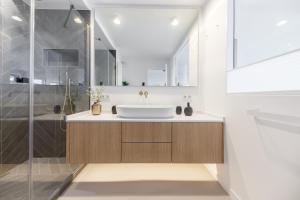 Koupelna v ubytování Appartement Ocean Suite