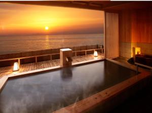 Paesaggio naturale nelle vicinanze del ryokan