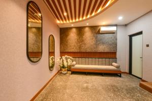 Posezení v ubytování Nata Azana Hotel Solo