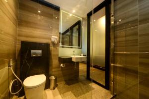 Koupelna v ubytování Nata Azana Hotel Solo