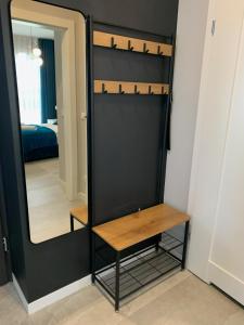 Posteľ alebo postele v izbe v ubytovaní Lazy Deer - Apartamenty