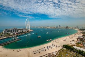Letecký snímek ubytování Beautiful Studio Apartment in Dubai Marina