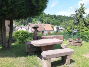 Zahrada ubytování AUX 2 LACS Gîte