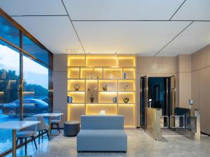 Istumisnurk majutusasutuses Chaoman Hotel -Guangzhou Shijing City Plaza Xiaoping Subway Station