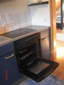 Kuchyň nebo kuchyňský kout v ubytování Ferienwohnung Misita